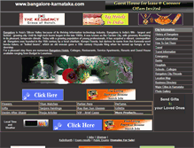 Tablet Screenshot of bangalore-karnataka.com